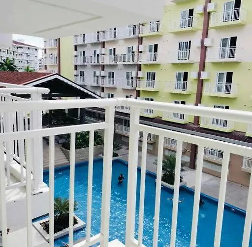 Leilighet Amani Grand And Residences - Pool View 333b Free Wifi, Netflix, Pool And Gym House, 3mins To Mactan Cebu International Airport