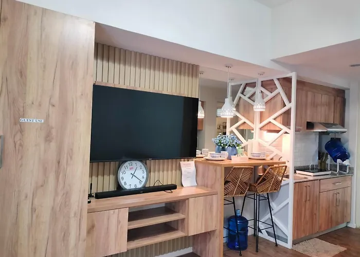 Amani Grand And Residences - Pool View 333b Free Wifi, Netflix, Pool And Gym House, 3mins To Mactan Cebu International Airport Leilighet