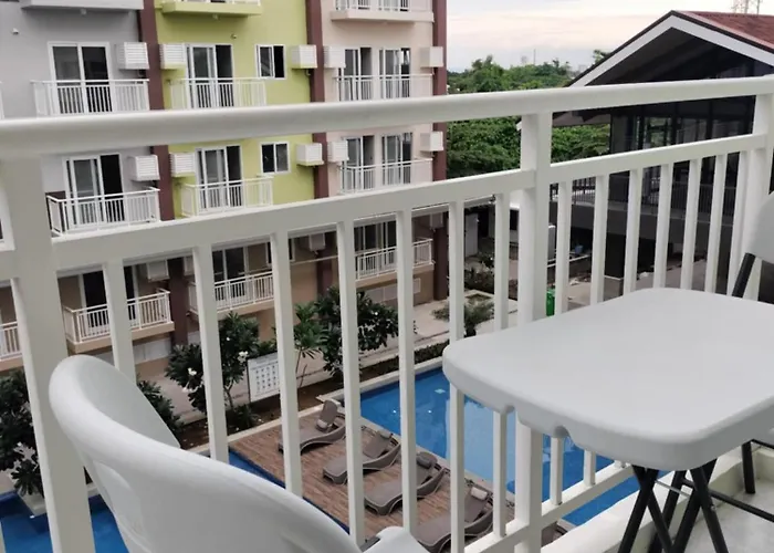 Amani Grand And Residences - Pool View 333b Free Wifi, Netflix, Pool And Gym House, 3mins To Mactan Cebu International Airport Leilighet *