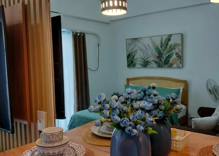 Amani Grand And Residences - Pool View 333b Free Wifi, Netflix, Pool And Gym House, 3mins To Mactan Cebu International Airport * Lapu-Lapu City