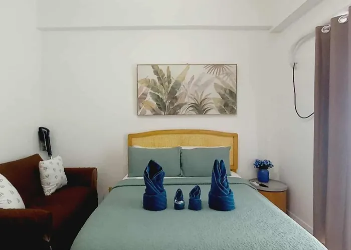 Leilighet Amani Grand And Residences - Pool View 333b Free Wifi, Netflix, Pool And Gym House, 3mins To Mactan Cebu International Airport Lapu-Lapu City